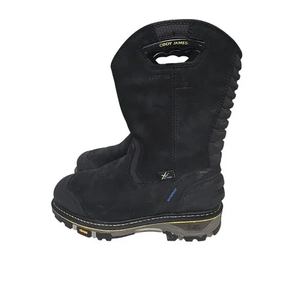 Cody James Men's Waterproof Met Guard Western Work Boot Comp Toe BCJCWRPW 11D - Picture 4 of 7